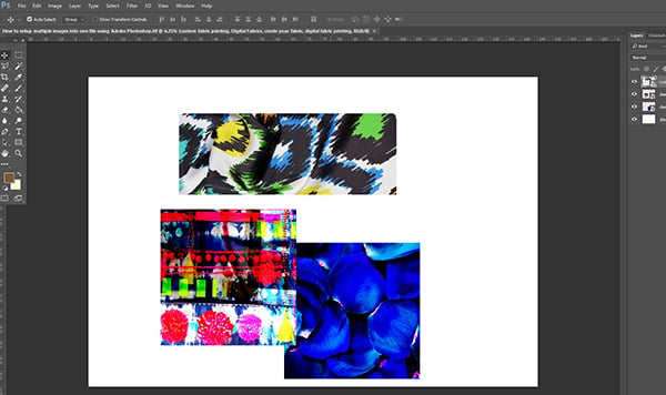 Digital Fabric_Fabric Printing_How to setup multiple images into one file using Adobe Photoshop2