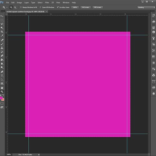 Digital Fabrics_cushion cover tutorial_orchid_photoshop_design_print_purple_pink_watercolour_back_fabric