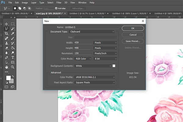 how to make a repeat patern_how to print fabric_rose fabric design_3