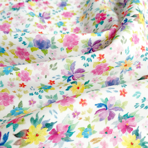 Digital Fabrics_custom fabric printing_hand painted florals_Posy_2