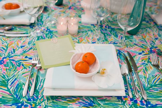 beautiful table linen