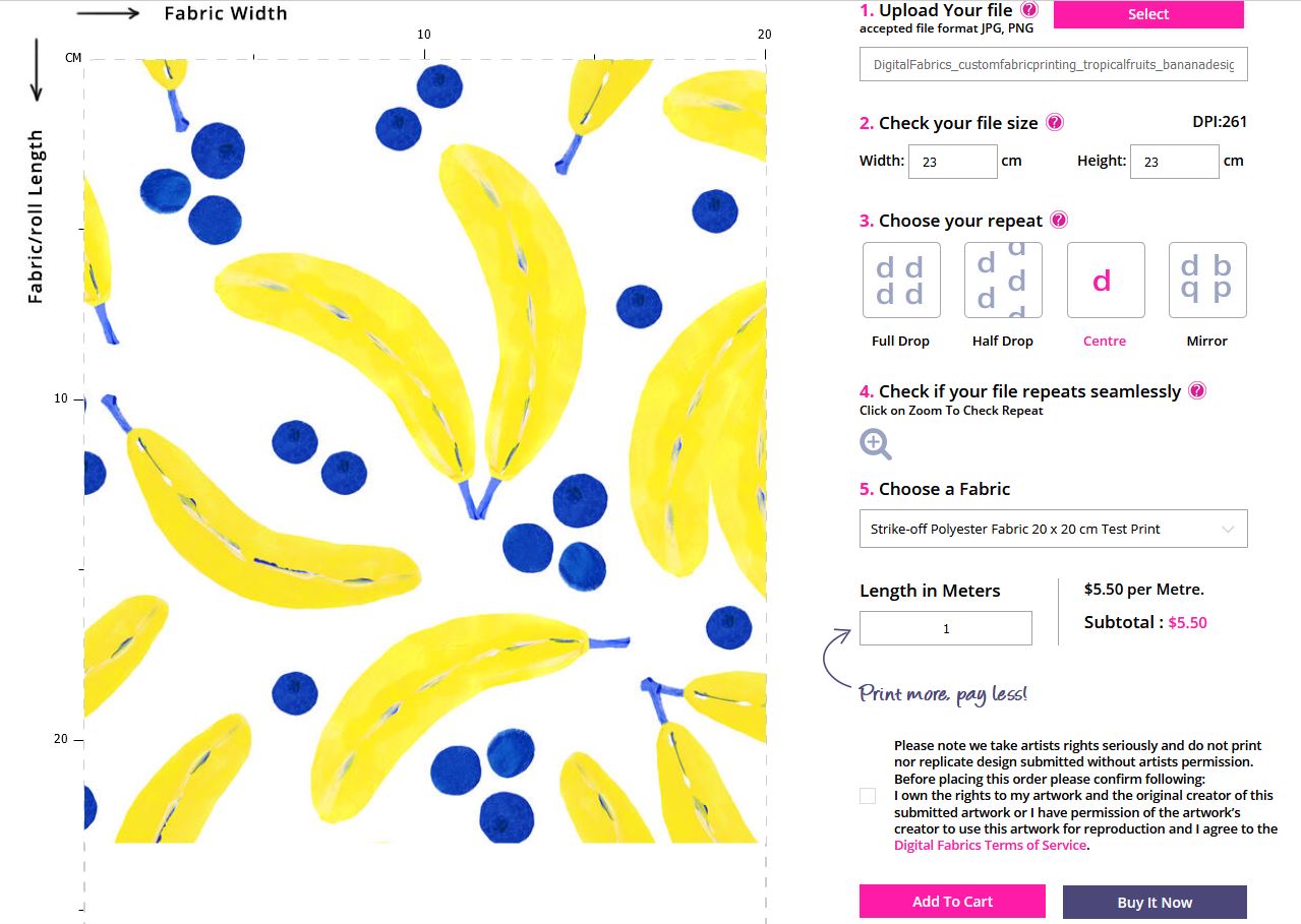 print your own fabric