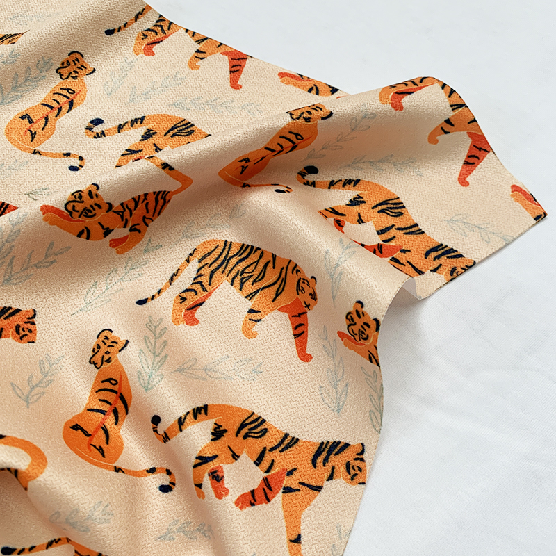 Digital Fabrics_Designer Project_Geneva Richards_Tiger Queen