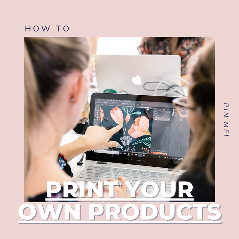 print your own products