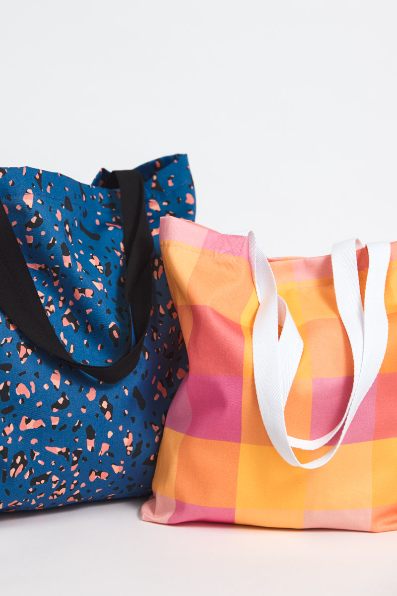 Custom printed and made tote bags Custom printed and made tote bags
