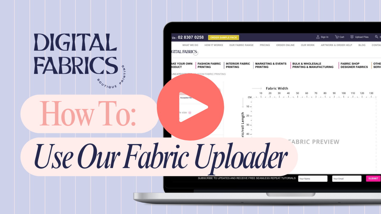 How to print your own fabric with Digital Fabrics