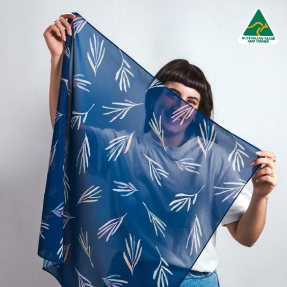custom printed scarf