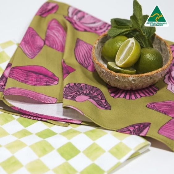 personalised tea towels, custom printed tea towels