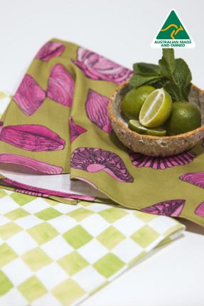 Custom tea towel printing