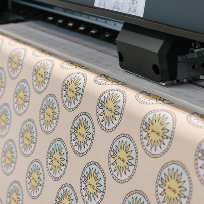 Print your own fabric - the more you print the less you pay
