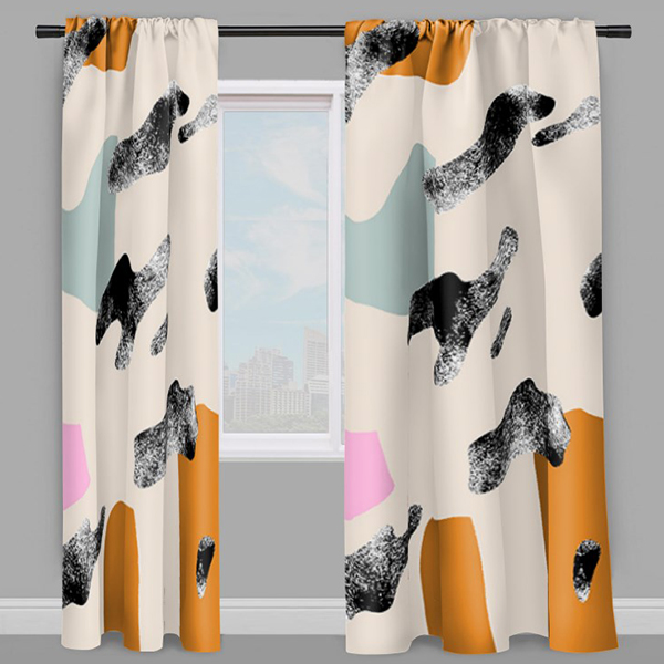 art curtains custom printed printed curtains with artwork