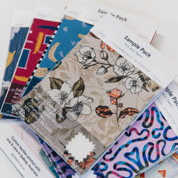 Fabric Samples for Custom Fabrics Printing Digitally Printed Fabric Samples