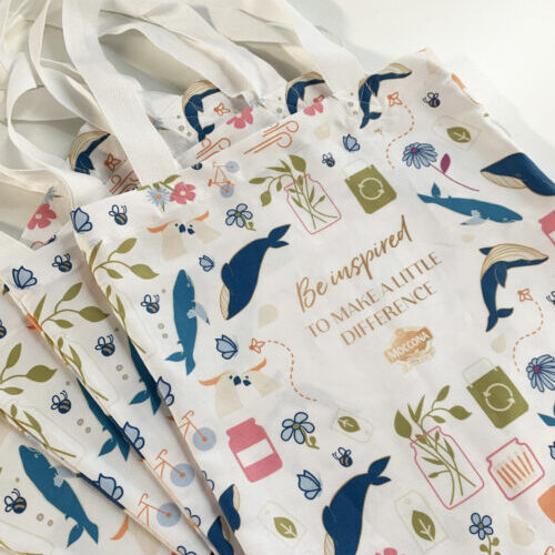 Custom printed and made tote bags Custom printed and made tote bags