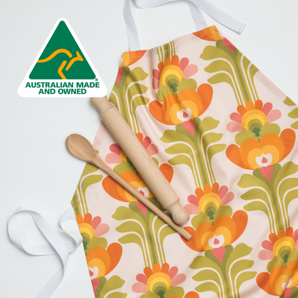 custom printed, australian-made apron