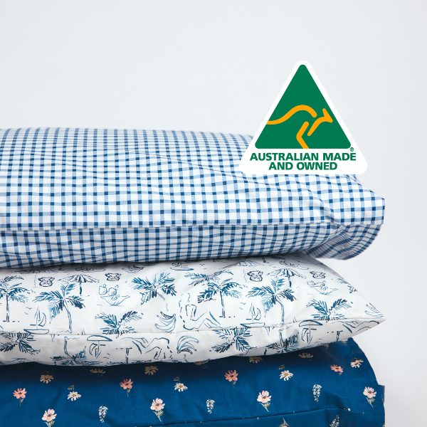 custom printed, australian-made pillowcase