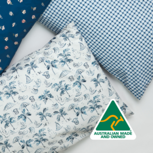custom printed pillowcase australian-made and owned
