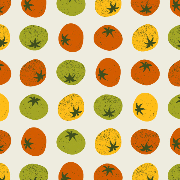 designer fabric_digital fabrics_Sina OKeeffe Design_Heirloom summer garden tomato polka dot_website.jpg