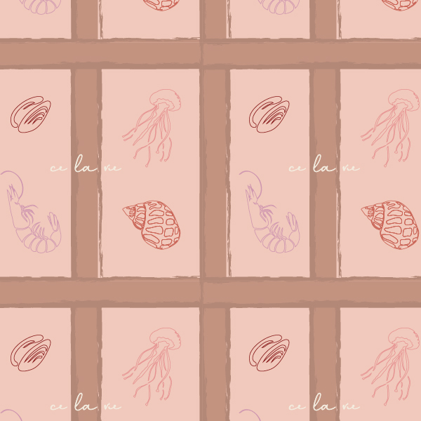 Designer Fabric_Digital Fabrics_Elio Iosifidis_CHECKARD SEALIFE PINK_eliosudio.jpg