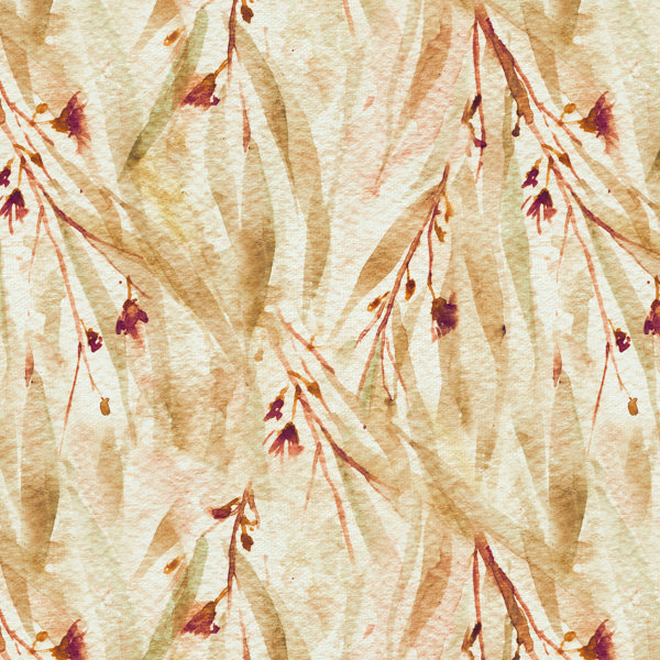 designer fabric_digital fabrics_Jennifer Oxley_watercolour gumleaves_inkybluemoon.jpg